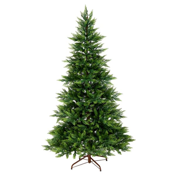 National Tree Festive Fern Feel Real&#174; Pre-Lit Christmas Tree