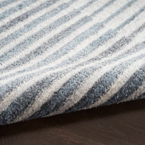 Nourison Astra Semi-Circles Rectangular Area Rug