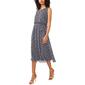 Plus Size MSK Sleeveless Tie Waist Chiffon Midi Dress - image 1