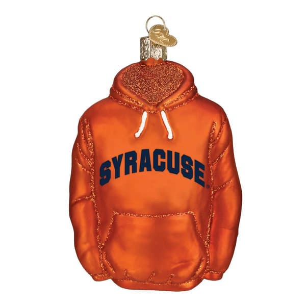 Old World Christmas Syracuse Hoodie Ornament