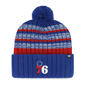Mens ''47 Brand 76ers Tavern Cuff Knit Hat - image 1