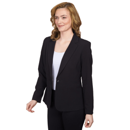 Petite Emaline Replenishment Long Sleeve Button Blazer