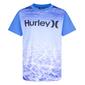 Boys &#40;8-20&#41; Hurley Short Sleeve Ocean Floor Rash Guard - image 4