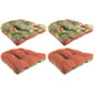 Jordan Wicker Chair Cushions - Tory Sunset/Tahiti Sunrise - image 1