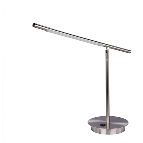 Fangio Lighting 25in. LED Table Lamp - Chrome