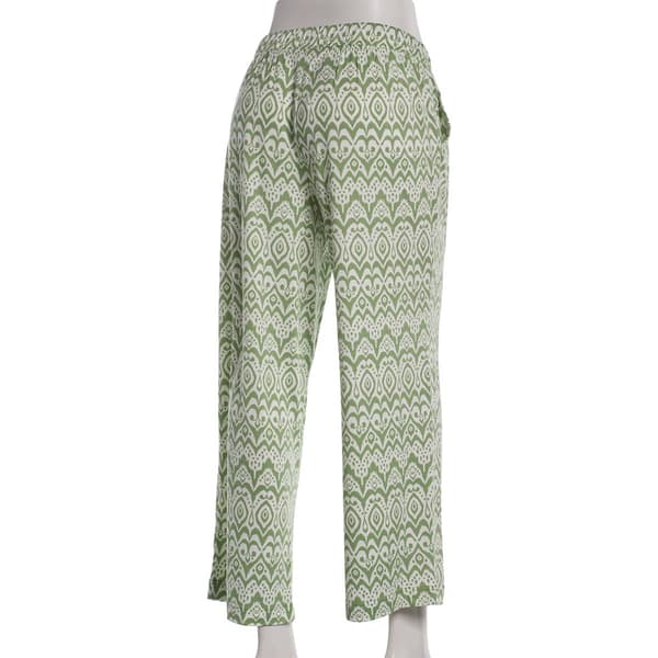 Plus Size MUK LUKS® Ikat Cloud Knit Capri Pajama Pants
