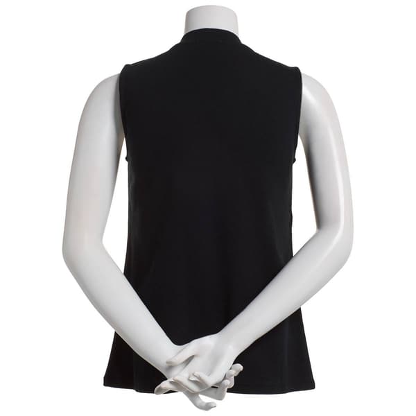 Plus Size Architect&#174; 2x2 Solid Ribbed Henley Tank Top