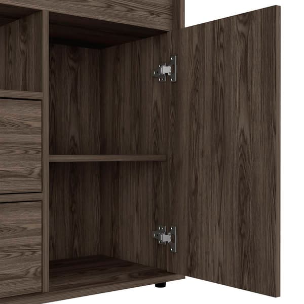 FM FURNITURE Illumina Dark Walnut Sideboard