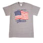 Mens Patriotic Land of the Free Short Sleeve Graphic Tee - image 2