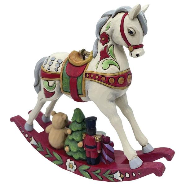 Jim Shore Rocking Horse Ornament - image 