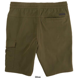 Young Mens Akademiks Sueded Tech Cargo Shorts
