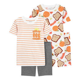 Toddler Boy Carter''s&#40;R&#41; 4pc. Breakfast Top & Pant Pajamas