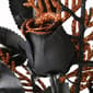 National Tree 20in. Halloween Rose and Green Ornament - image 3