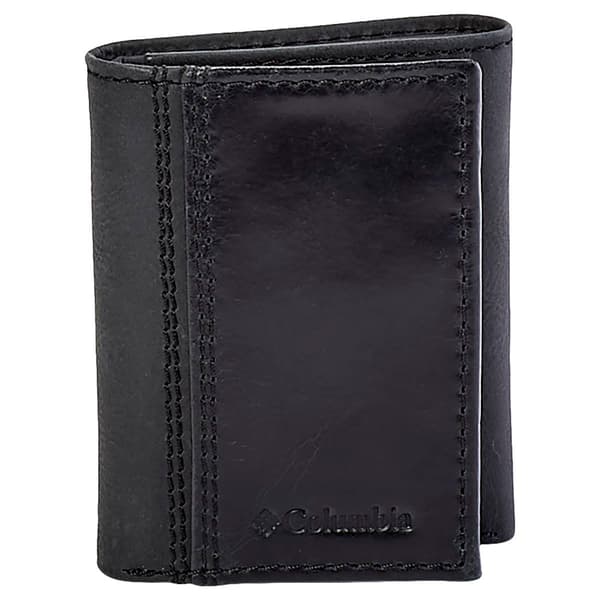 Mens Columbia RFID Extra Capacity Trifold Wallet w/ Front Slot - image 