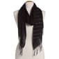 Womens Renshun Solid Bead Stripe Oblong Scarf - image 1