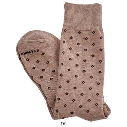 Mens Preswick & Moore® Neat Diamonds Crew Socks