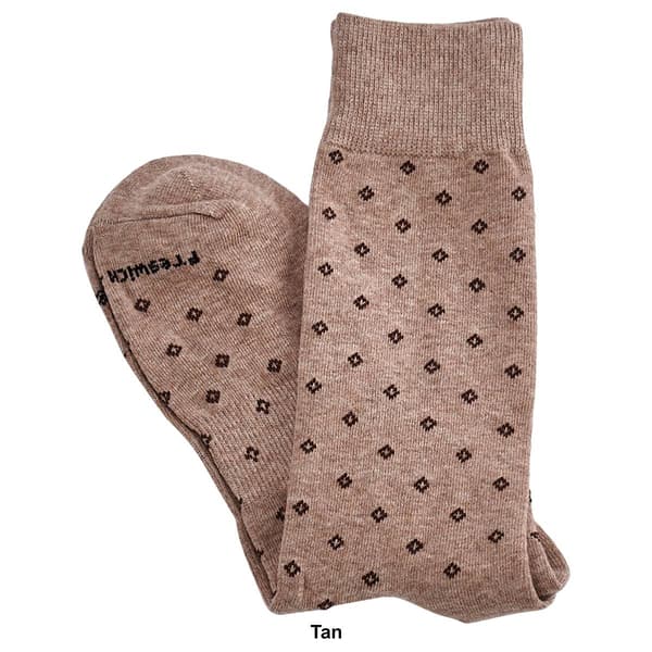 Mens Preswick & Moore&#174; Neat Diamonds Crew Socks