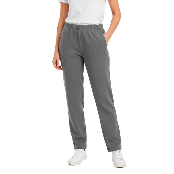 Womens Hasting & Smith Solid Fleece Lined Pocket Pants - Short
