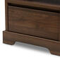 Baxton Studio Burnwood 1 Drawer Nightstand - image 8