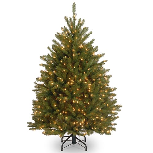 National Tree 4.5ft. Dunhill® Fir Tree with Clear Lights