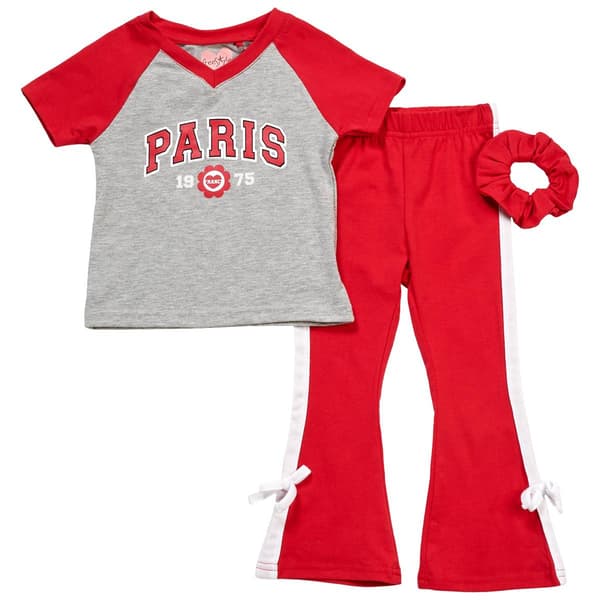 Toddler Girl Freestyle Revolution 2pc. Paris Tee & Leggings Set - image 