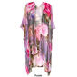 Womens Modena Vibrant Floral Lightweight Kimono - image 3