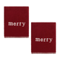 Avanti Merry 2pc. Hand Towels Set - image 1