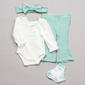 Baby Girl (3-9M) Baby Essentials 4pc. Stole Daddy''s Heart Set - image 1