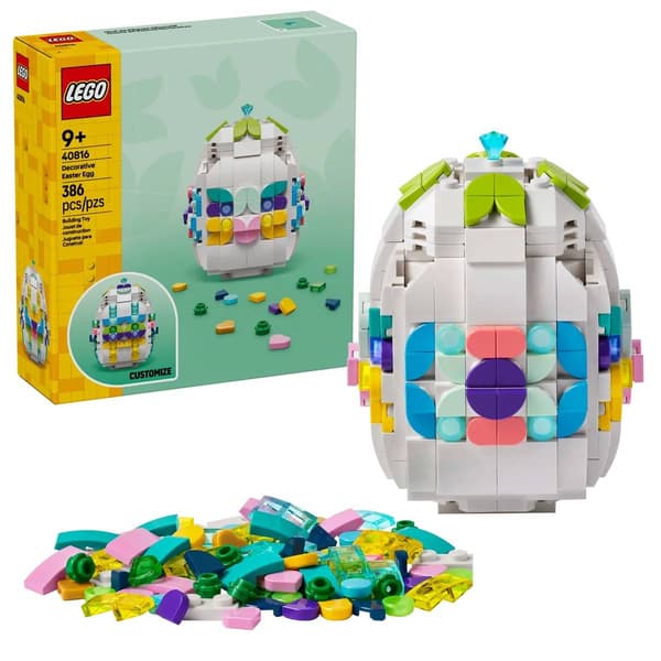 LEGO(R) Decorative Easter Egg Building Kit