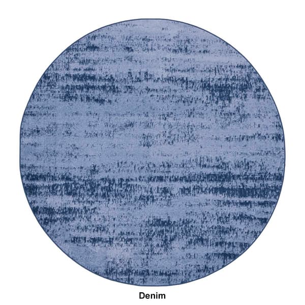 Nourison Essentials Abstract Indoor/Outdoor Round Rug