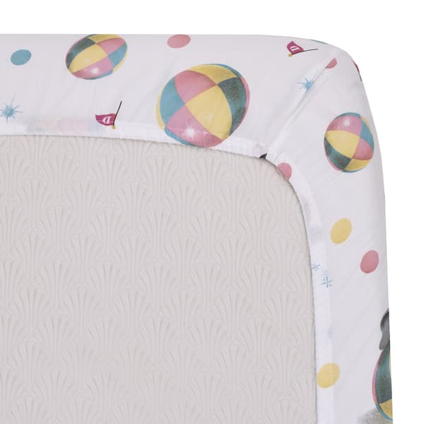 Disney Baby Vintage Dumbo Mini Fitted Crib Sheet