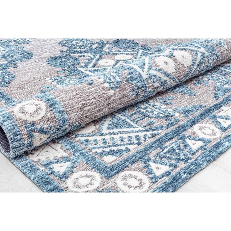 Rugs America™ Gianna Blue Wonder Rectangular Area Rug
