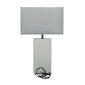 9th & Pike® White Ceramic Traditional Table Lamp - image 3