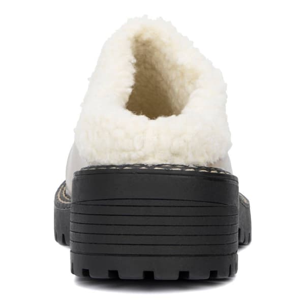 Womens Olivia Miller Marleigh Faux Fur Clogs