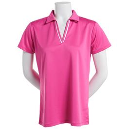 Womens Court Haley Short Sleeve Solid Polo