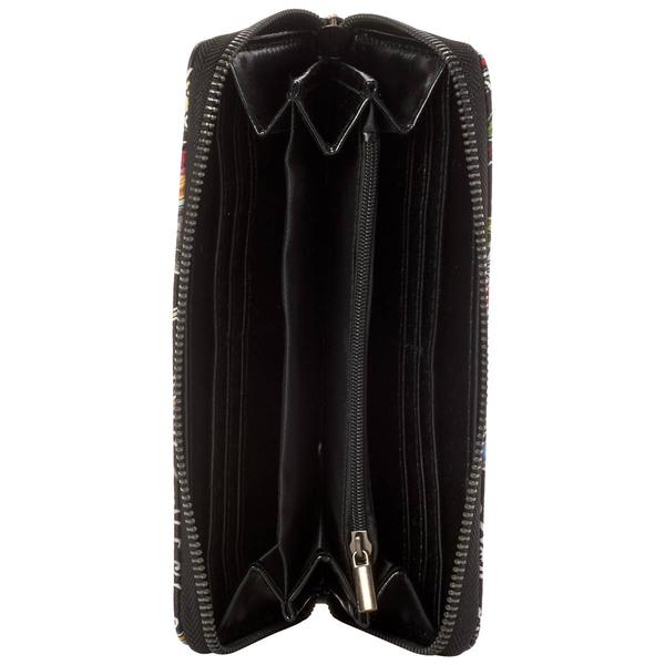 Womens Ed Hardy Renata Zip-Around Wallet