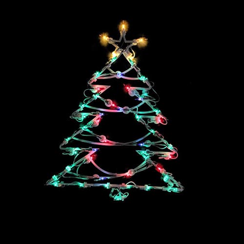 Northlight Seasonal 18in. Pre-Lit Christmas Tree Silhouette