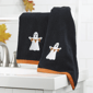 Avanti Ghost Boo Halloween 2pk. Embroidered Hand Towels - image 3