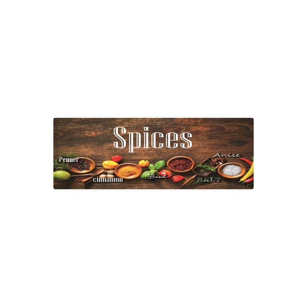 J&V Textiles Cloud Comfort Spices Anti-Fatigue Kitchen Mat - image 