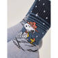 Womens Dr. Motion Snoopy Star Night Compression Crew Socks - image 3