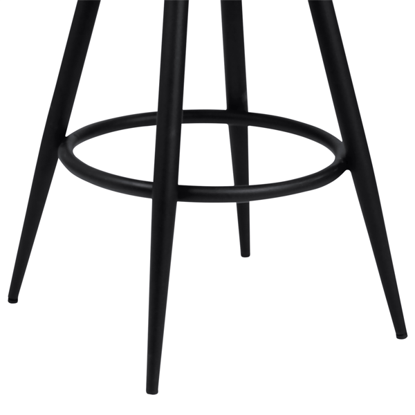 Armen Living Justin 26in. Swivel Faux Leather Counter Barstool