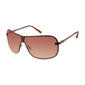 Mens U.S. Polo Assn.&#174; Metal Back Frame Shield Sunglasses - image 2