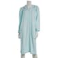 Womens Jasmine Rose Long Sleeve Knit Snap Robe - image 1