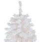 Northlight Seasonal 6.5ft. Pre-Lit Flocked Artificial Spruce Tree - image 5