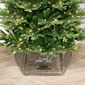 Puleo International 6ft. - 9ft. Wood Christmas Tree Collar - image 2