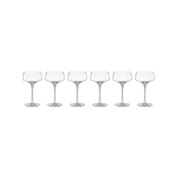 Lenox(R) Tuscany Classics Angled Optic Coupe Glasses - Set of 6