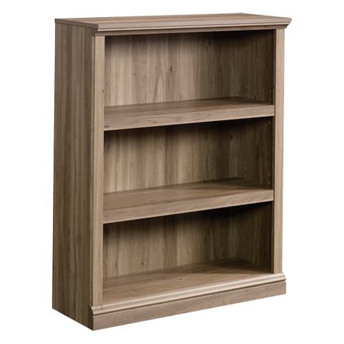 Sauder Select Collection 3 Shelf Bookcase - Salt Oak - image 