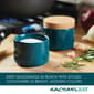 Rachael Ray 2pc. Ceramic Stacking Spice Box Set w/Lid-Teal Blue - image 5