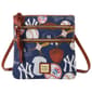 Dooney & Bourke Yankees Triple Zip Crossbody - image 1
