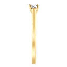 Nova Star® Yellow Gold 1/4ctw. Lab Grown Diamond Engagement Ring